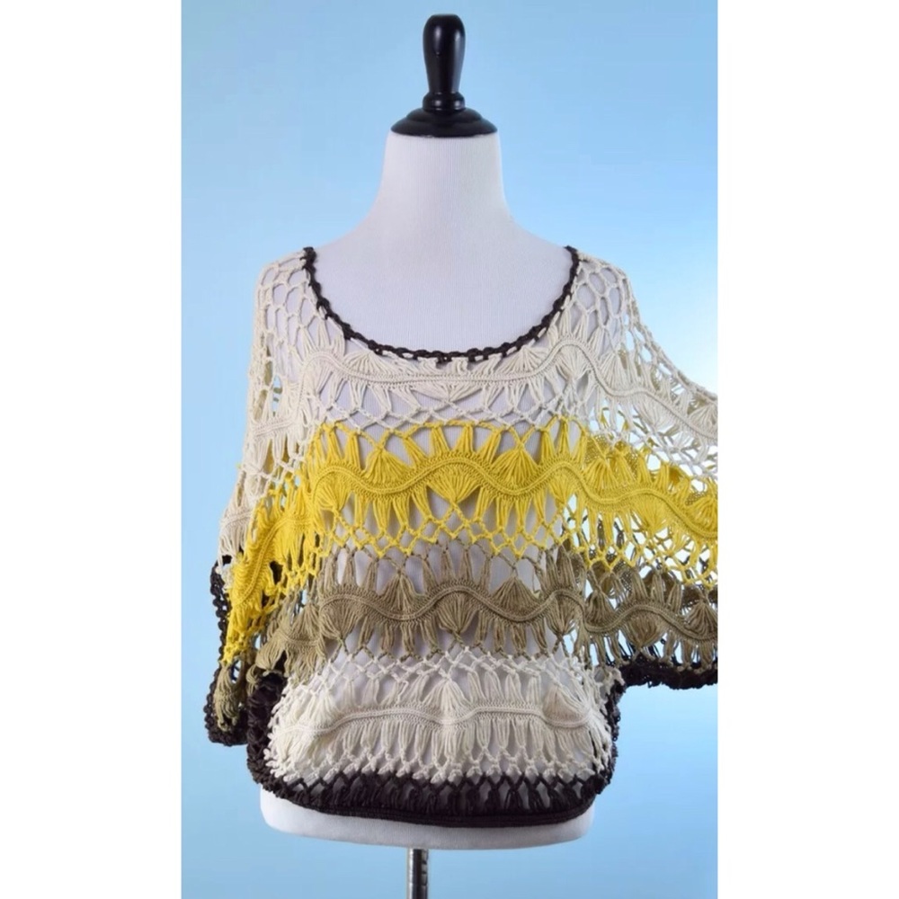 RYU Crochet top Medium NEW